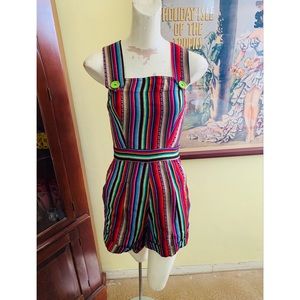 NudeeDudee Serape Playsuit